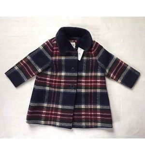 NWT- Gap Plaid Coat